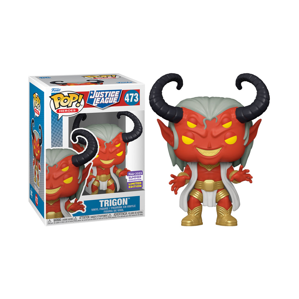 Pop! Heroes: Justice League - Trigon 2023 SDCC Shared Exclusive