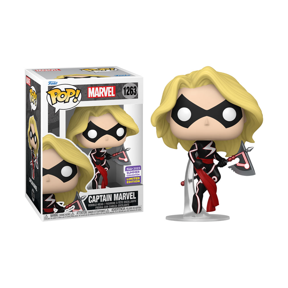 Pop! Marvel: Captain Marvel with Axe 2023 SDCC Shared Exclusive