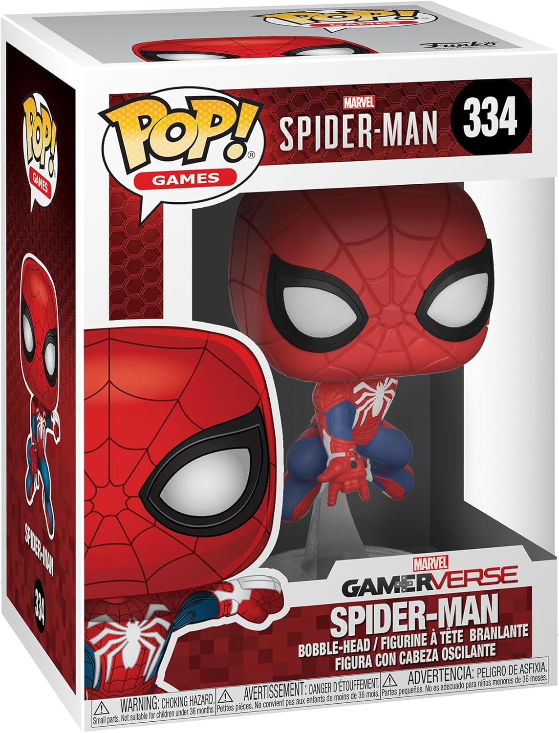 Funko Pop! Games: Spider-Man S1 - Spider-Man