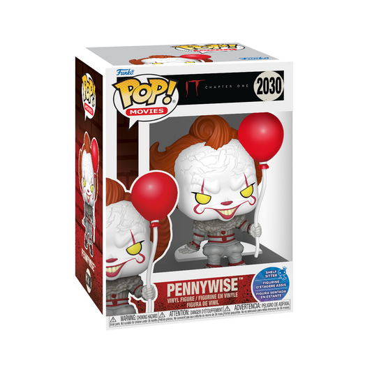 Funko Pop! Movies: IT - Pennywise with Balloon (Shelf Sitter)