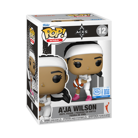Funko Pop! WNBA: A'ja Wilson (Heroine Edition Uniform) Exclusive