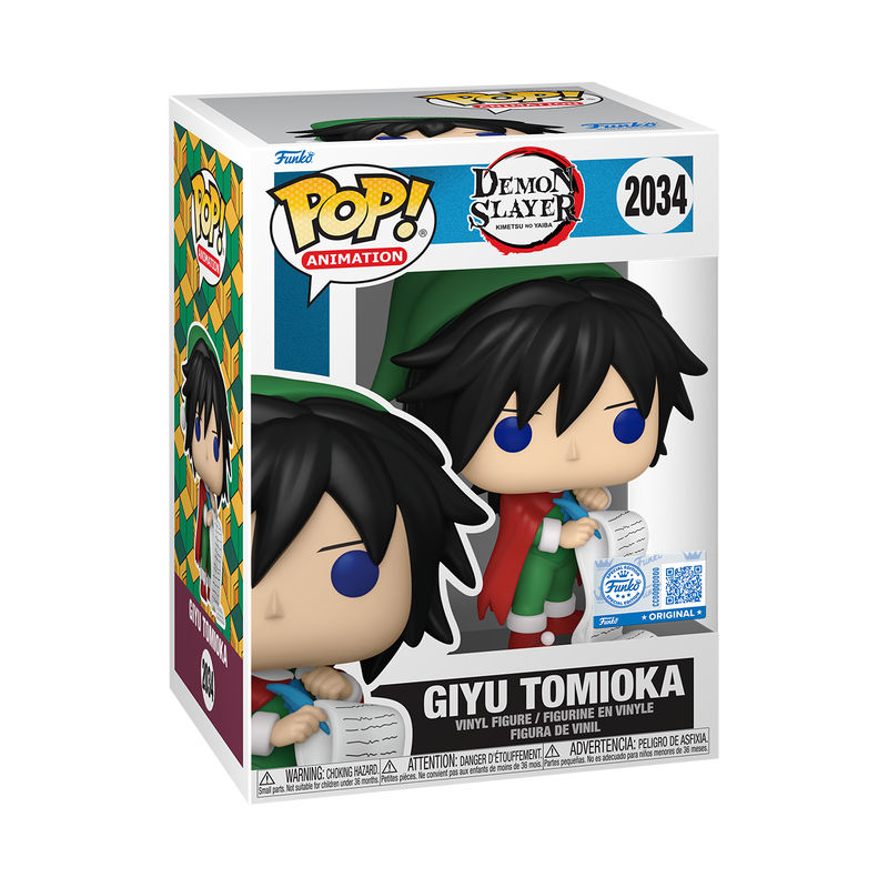 Funko Pop! Animation: Demon Slayer- Giyu Tomioka (Holiday)