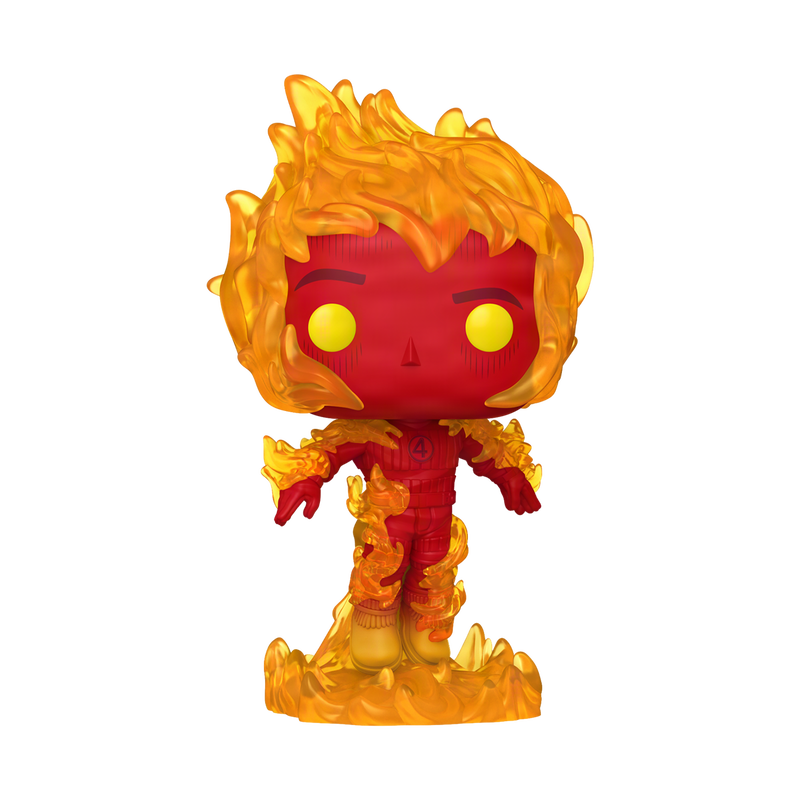 Funko Pop! Marvel: Fantastic Four S1- Human Torch