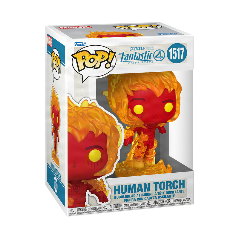 Funko Pop! Marvel: Fantastic Four S1- Human Torch