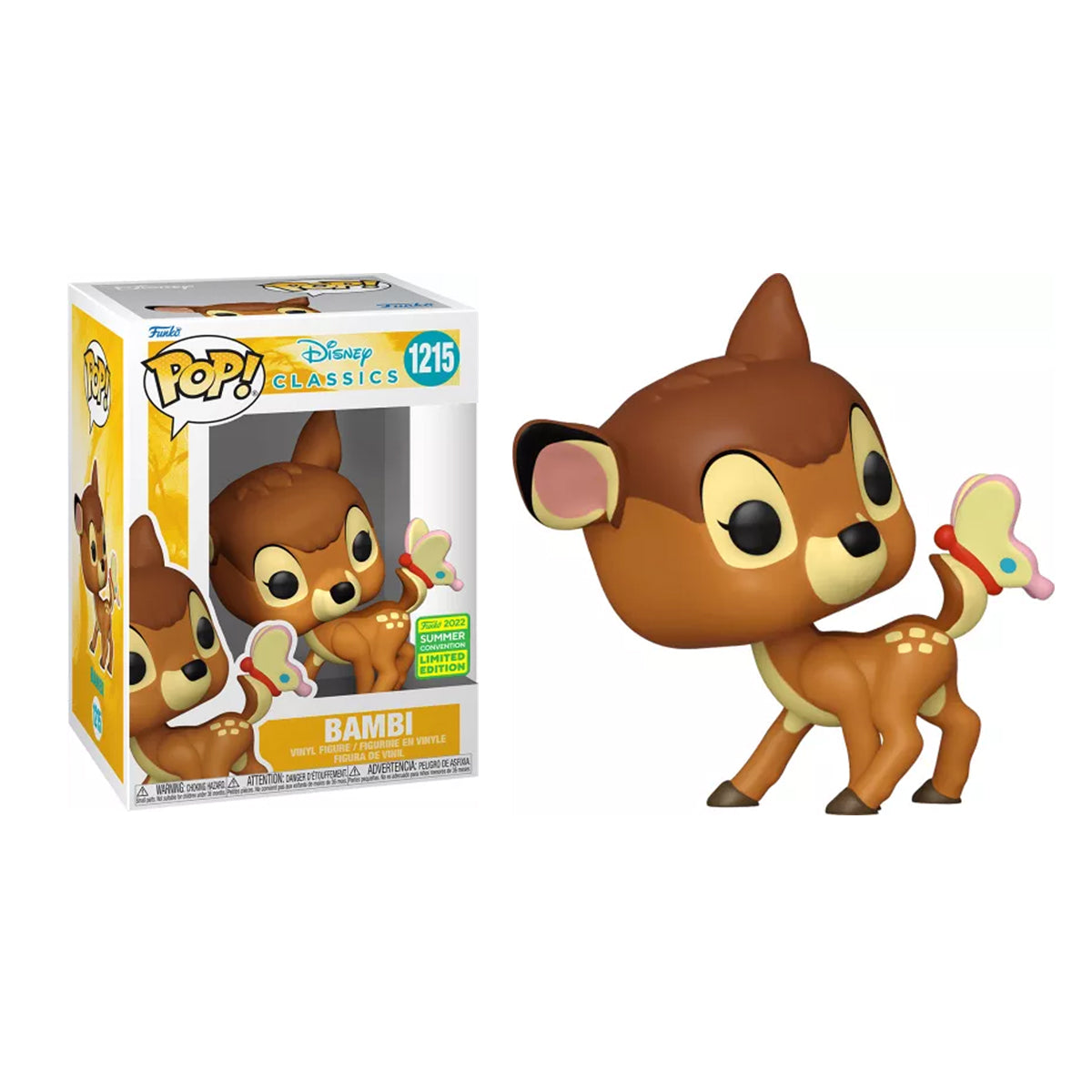 Funko Pop! Disney: Bambi SDCC 2022 Shared Exclusives