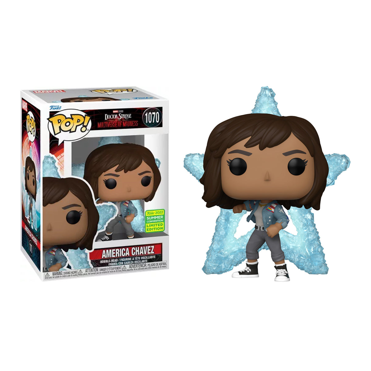 Funko Pop! Marvel: DSMM - America Chavez SDCC 2022 Shared Exclusives