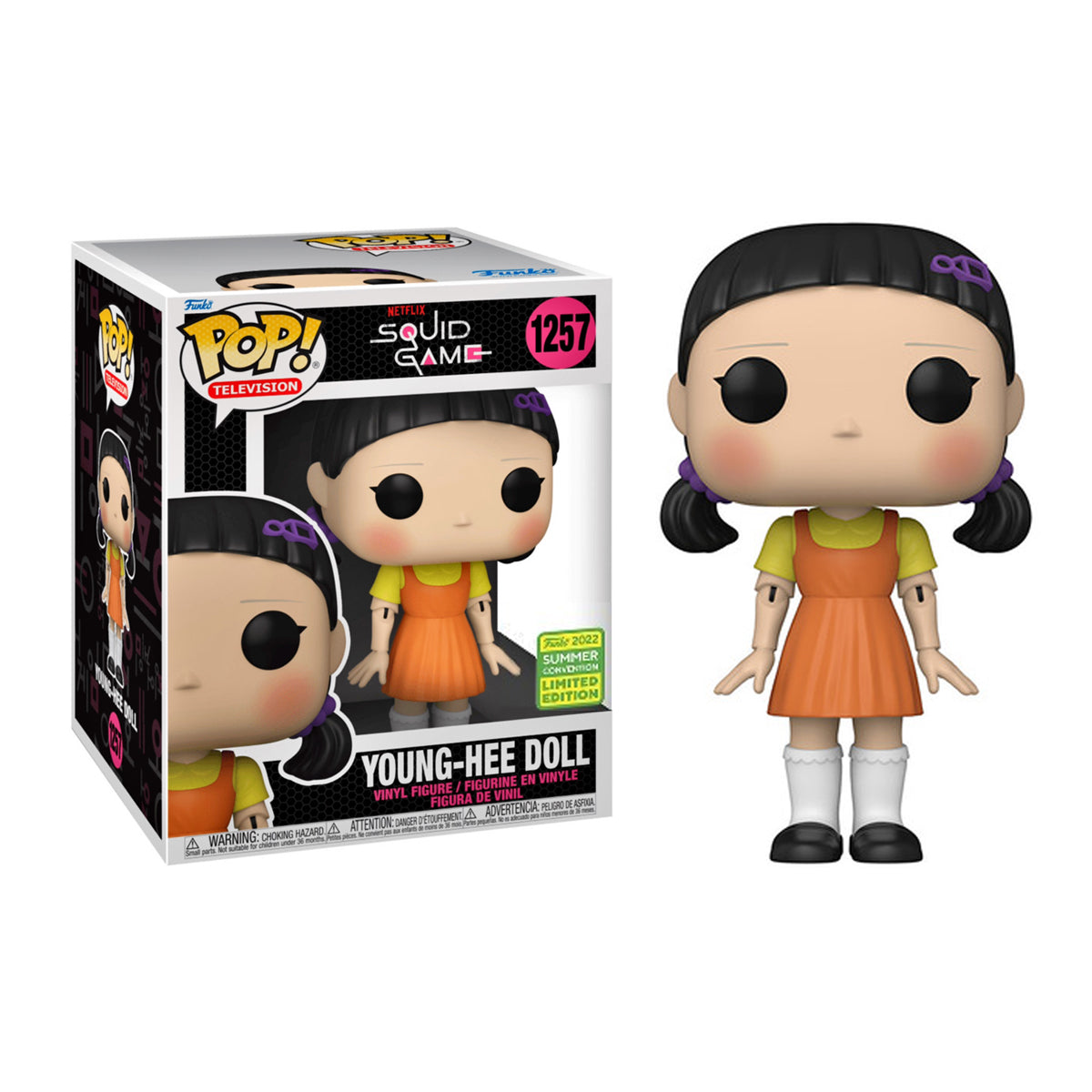 Funko Pop! Super: Squid Games - Young-Hee Doll SDCC 2022 Shared Exclusives