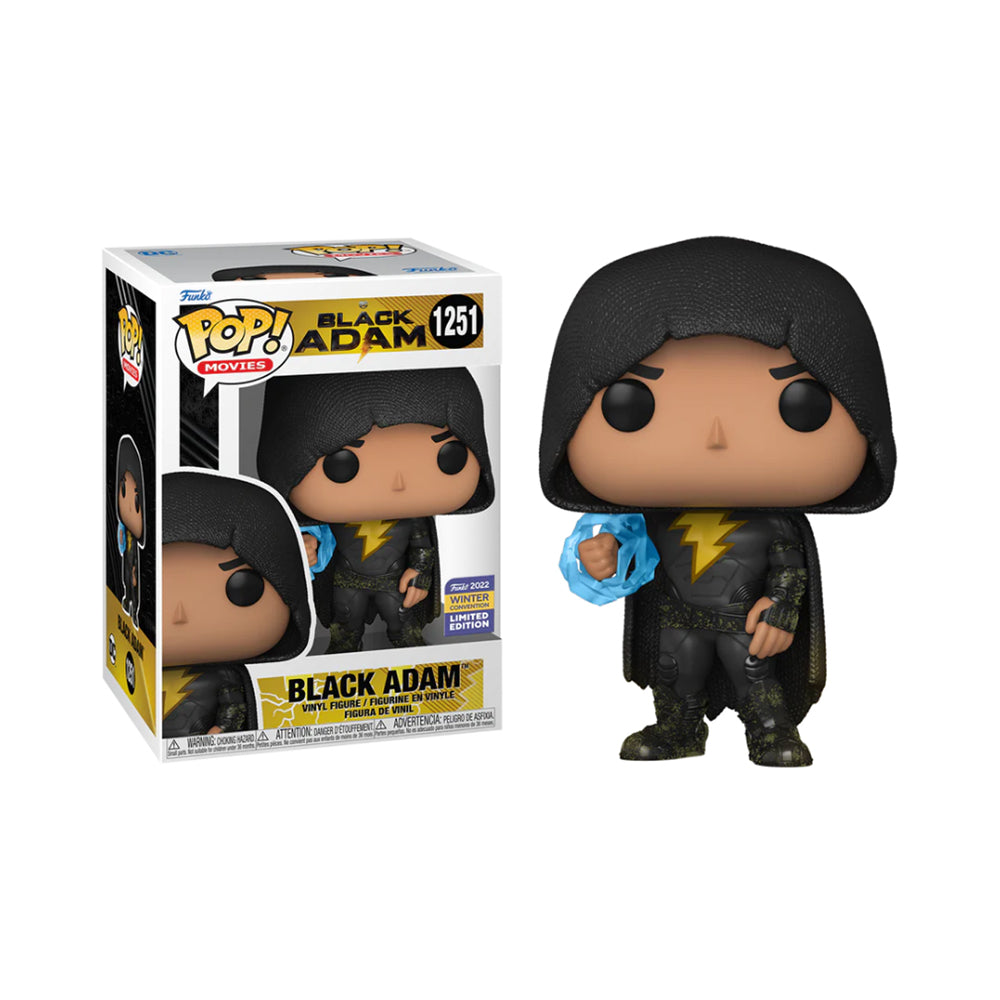 Pop! Heroes: Black Adam - Black Adam (In Cloak) 2022 Winter Convention Exclusive