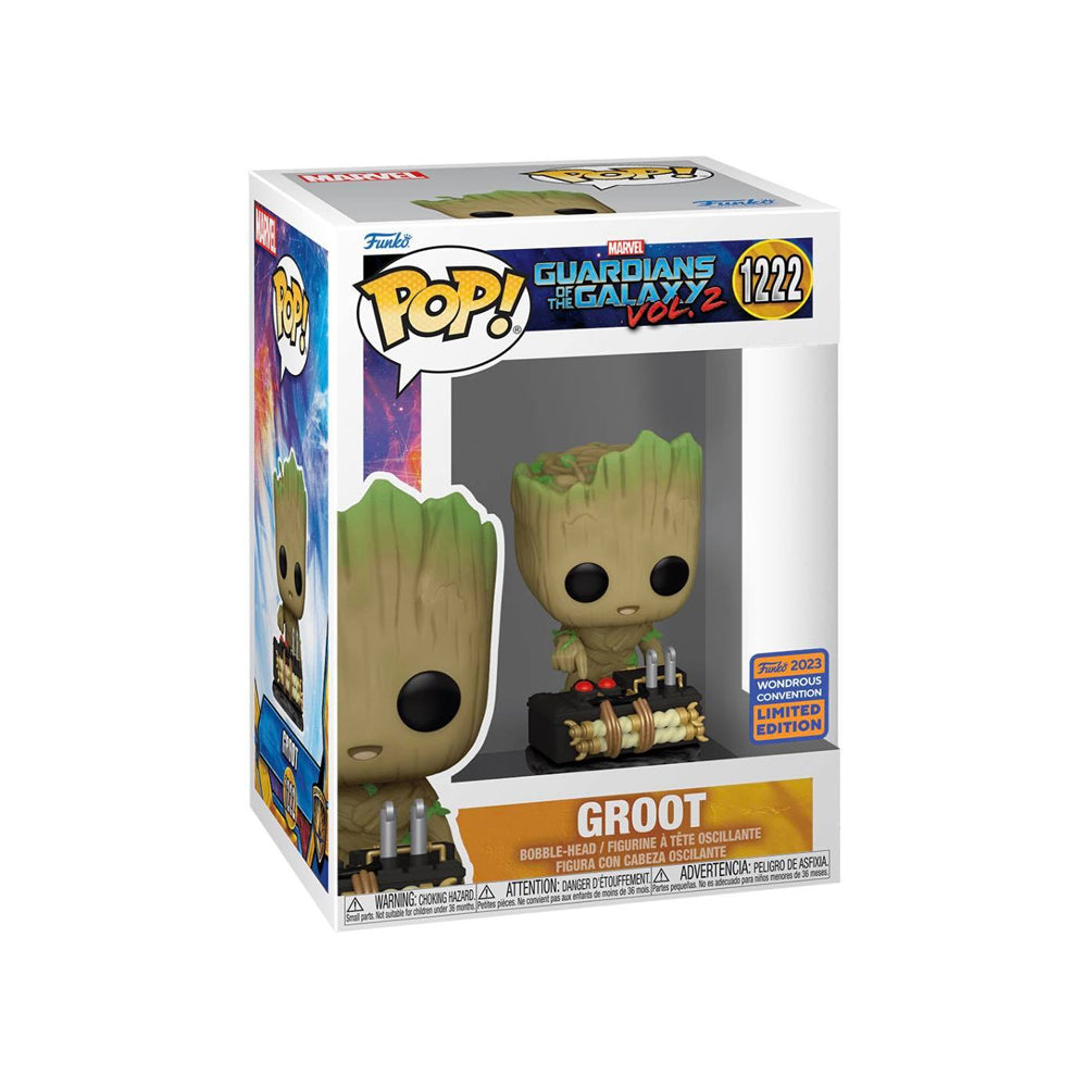Funko Pop! Marvel: Guardians of the Galaxy - Groot 2023 WonderCon Exclusive