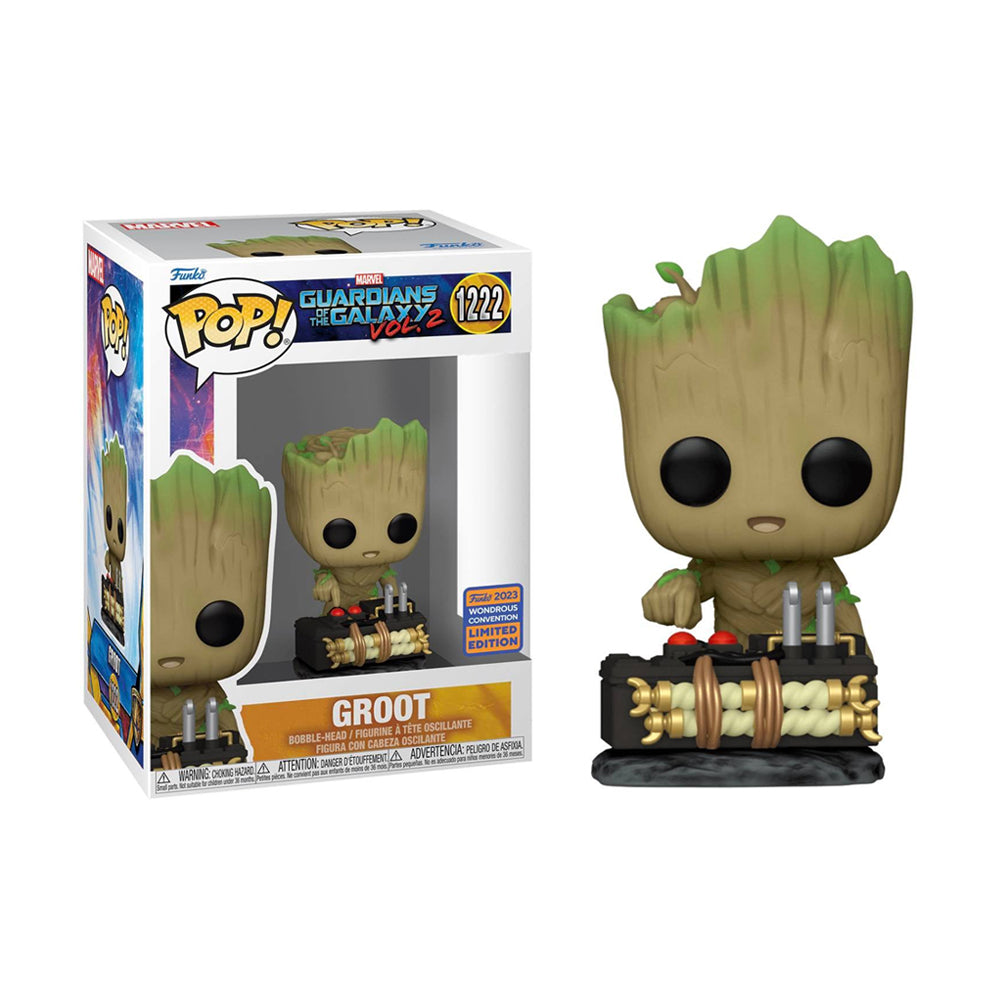 Funko Pop! Marvel: Guardians of the Galaxy - Groot 2023 WonderCon Exclusive