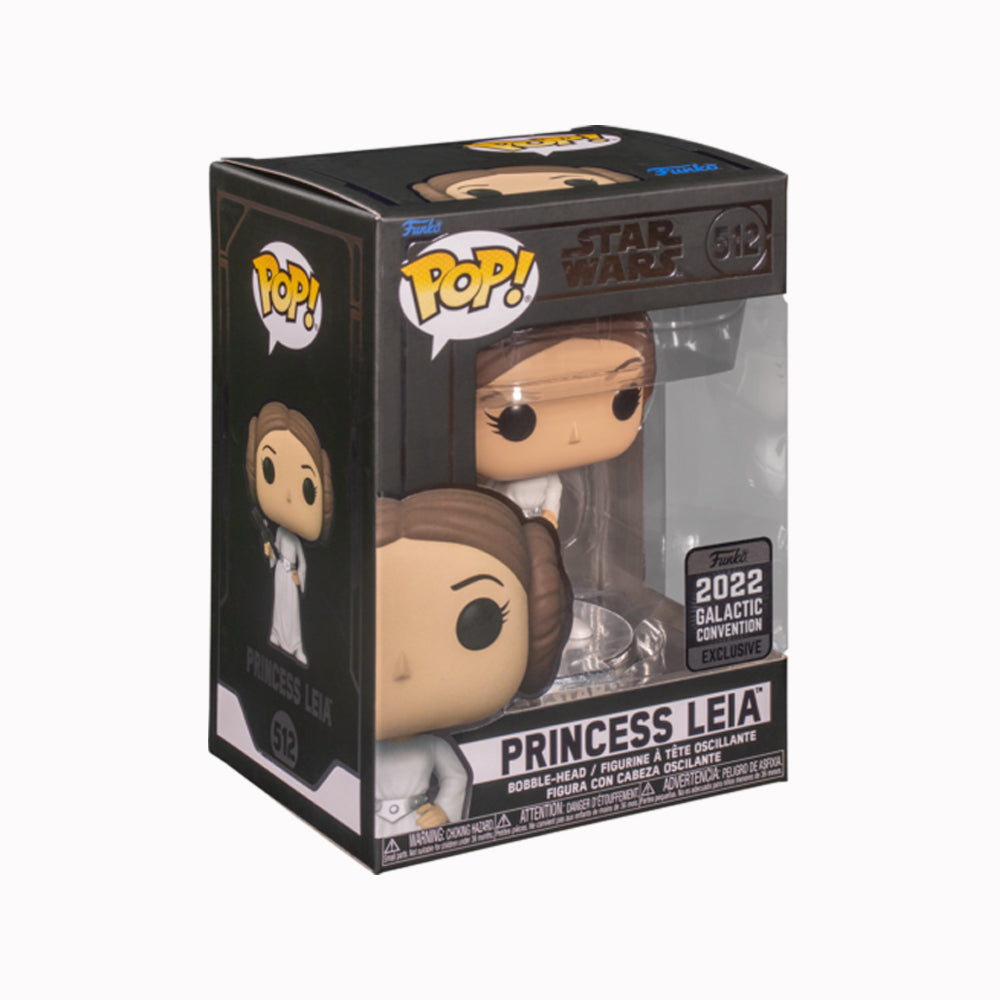 POP Star Wars - Princess Leia (2022 Galactic Convention Shared Exclusive)