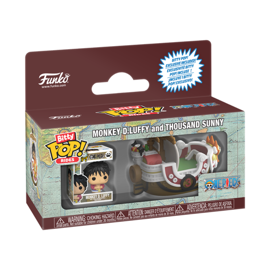 Funko Bitty Pop! Rides: Monkey D. Luffy and Thousand Sunny