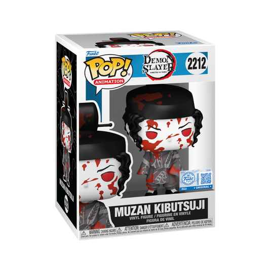 Funko Pop! Animation: Demon Slayer -  Muzan Kibutsuji (Bloody) Exclusive