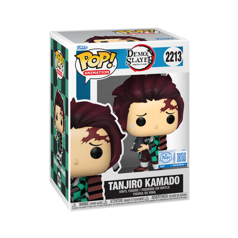 Funko Pop! Animation: Demon Slayer -  Tanjiro Kamado with Crow Exclusive