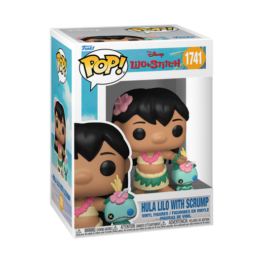 Funko Pop! & Buddy: Lilo & Stitch- Hula Lilo with Scrump