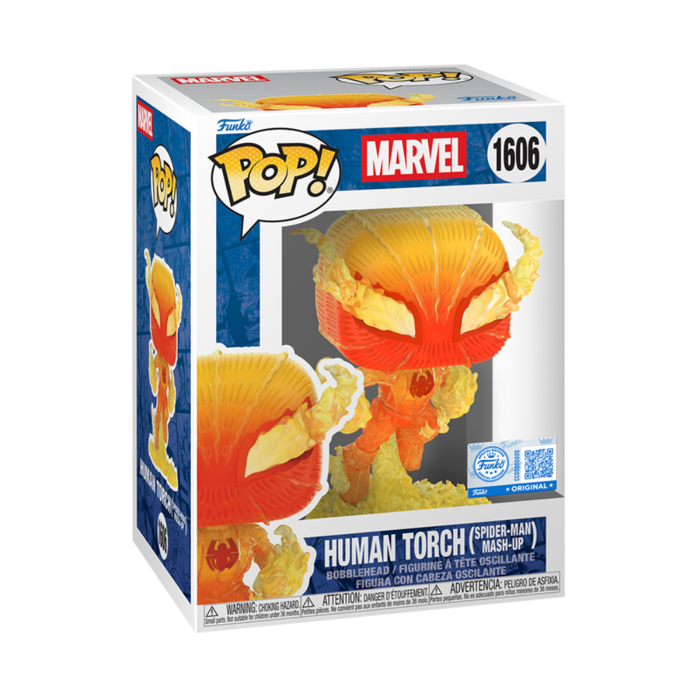 Funko Pop! Marvel: Human Torch (Spider-Man Mash-Up) Exclusive