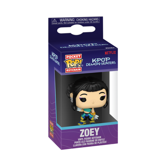 Funko Pop Keychain! Animation: KPOP Demon Hunters - Zoey
