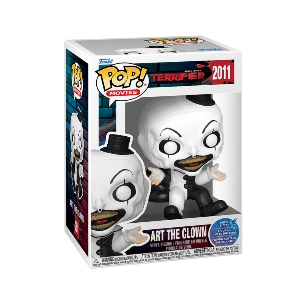 Funko Pop! Movies: Terrifier- Art the Clown (Shelf Sitter)