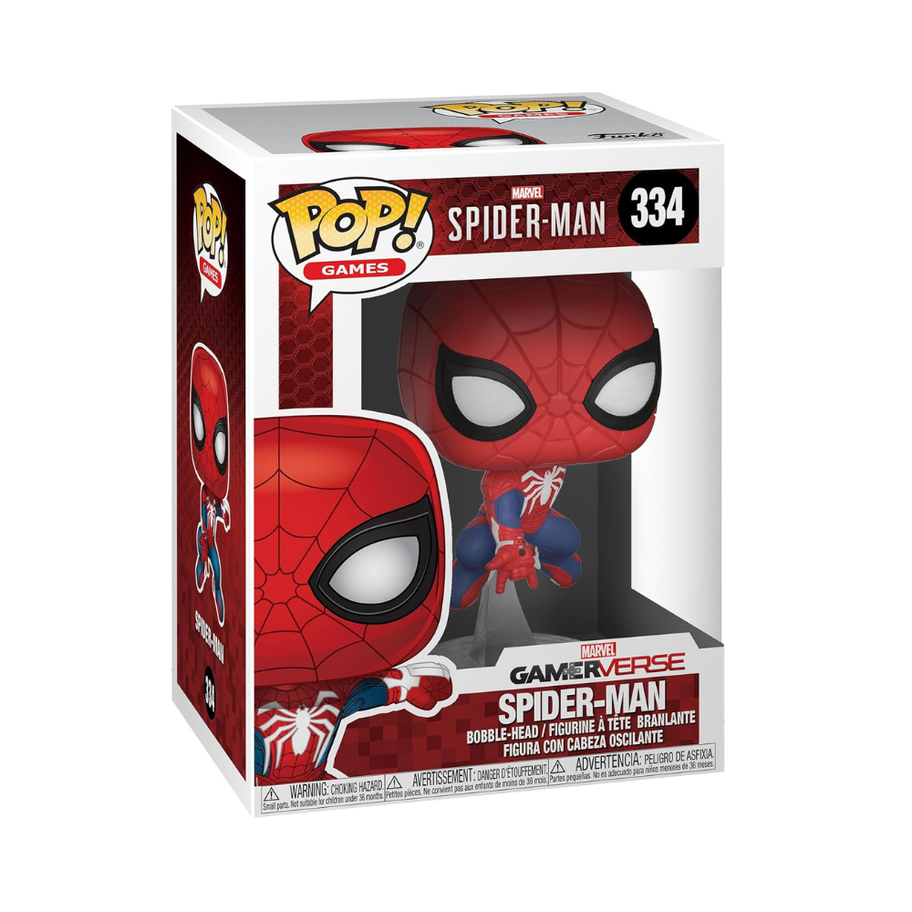 Funko Pop! Games: Spider-Man S1 - Spider-Man