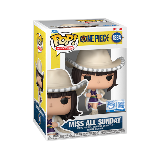 Funko Pop! TV: One Piece - Miss All Sunday (Live Action) Exclusive