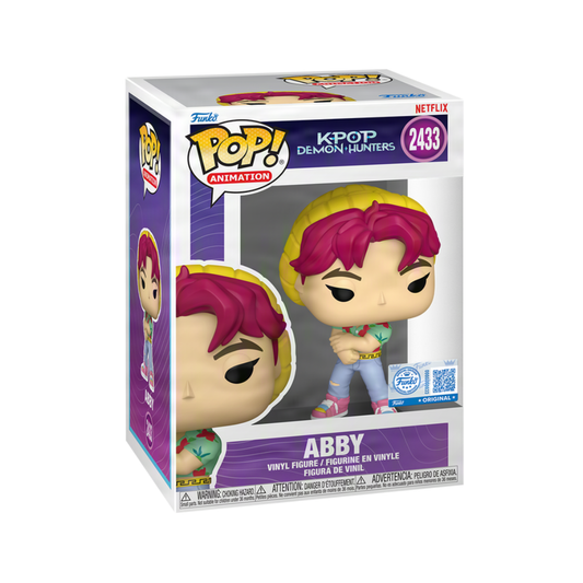 Funko Pop! Animation: KPOP Demon Hunters - Abby (Soda Pop) Exclusive