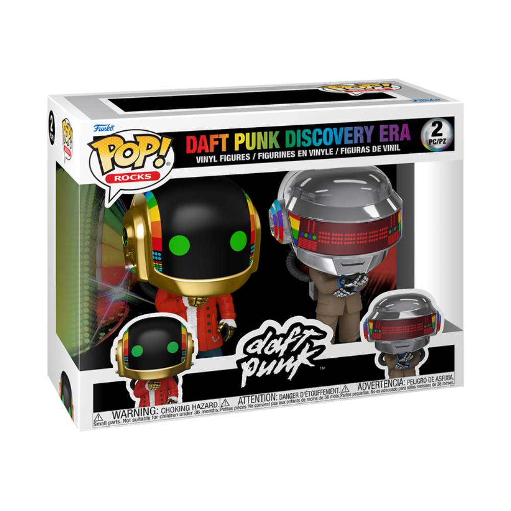 Funko Pop! Rocks: Daft Punk Discovery Era 2-Pack