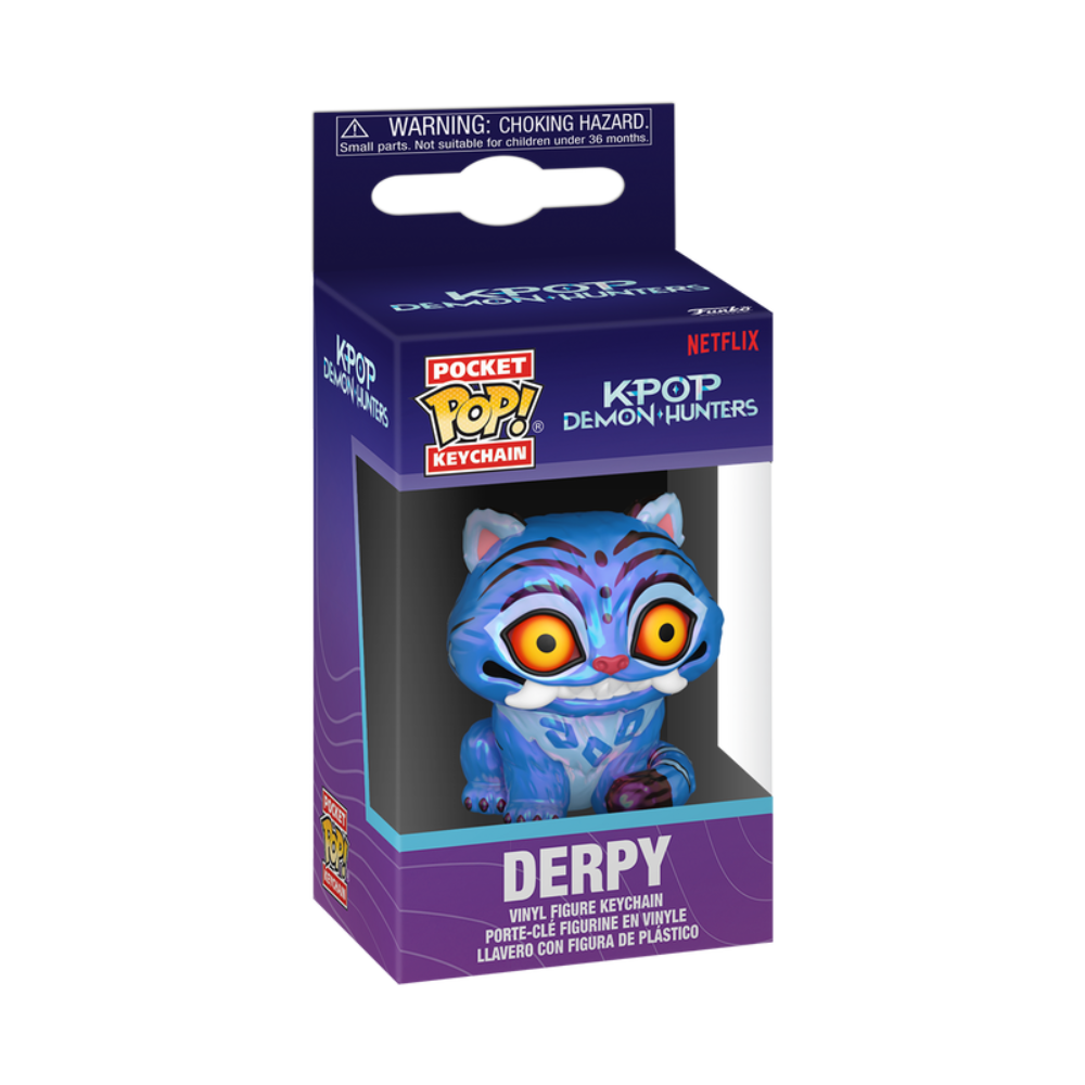 Funko Pop Keychain! Animation: KPOP Demon Hunters - Derpy