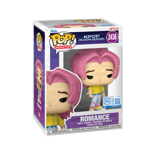 Funko Pop! Animation: KPOP Demon Hunters - Romance (Soda Pop) Exclusive