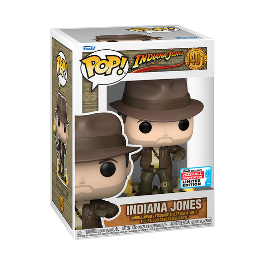 Funko Pop! Movies: Indiana Jones - Indiana Jones 2023 NYCC Shared Exclusive