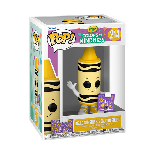 Funko Pop! Ad Icon: Crayola - Crayellow (Hello Sunshine)