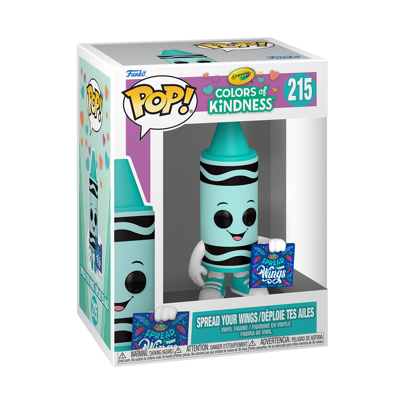 Funko Pop! Ad Icon: Crayola - Spread Your Wings (Robin''s Egg Blue)