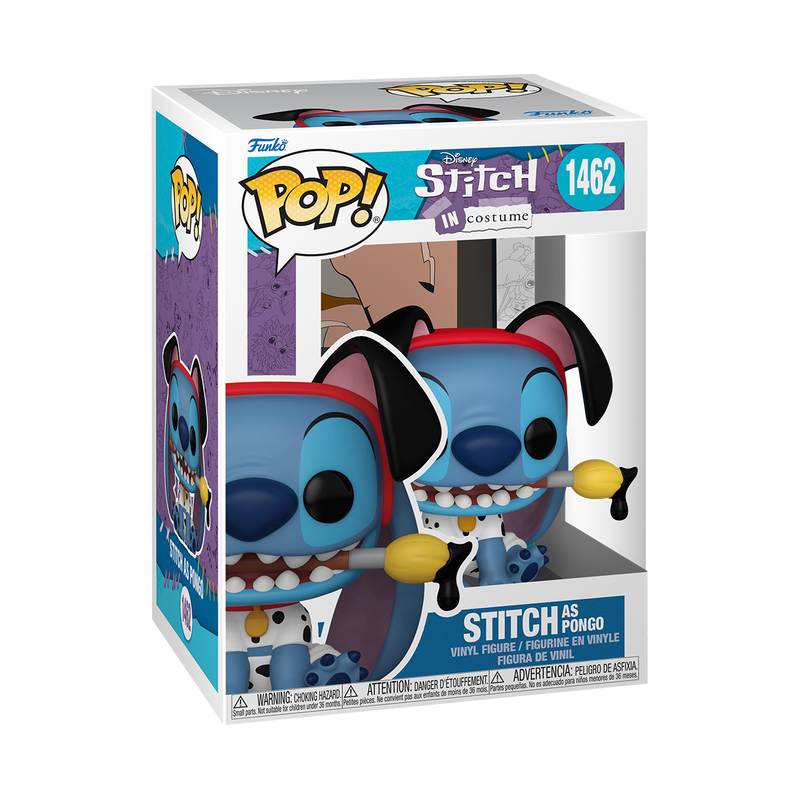 Funko Pop! Disney: Stitch Costume - Stitch as Pongo