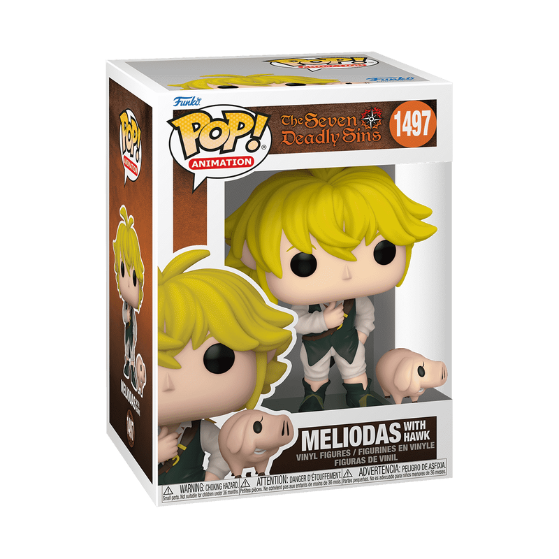 Funko Pop! Animation: The Seven Deadly Sins - Meliodas with Hawk