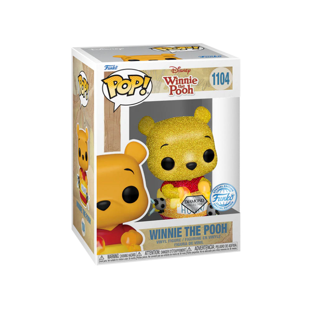 Funko Pop! Disney: Winnie The Pooh - Winnie The Pooh with Honeypot (Diamond) FSE