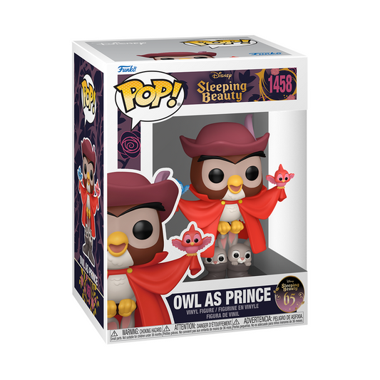 Funko Pop! Disney: Sleeping Beauty 65th - Owl as Prince