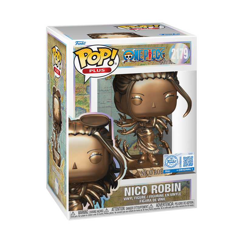 [PRE-ORDER] Funko Pop! Plus: Onepiece- Nico Robin Statue (Bronze) with Pop! Protector