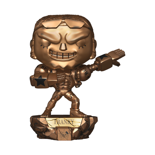 [PRE-ORDER] Funko Pop! Plus: Onepiece- Franky Statue (Bronze) with Pop! Protector