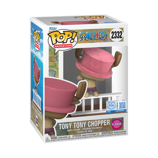 Funko Pop! Animation: One Piece - Tony Tony Chopper (Going Merry) (Flocked)