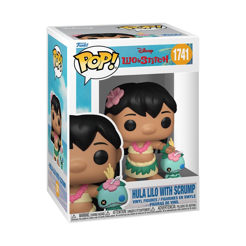 Funko Pop! & Buddy: Lilo & Stitch- Hula Lilo with Scrump