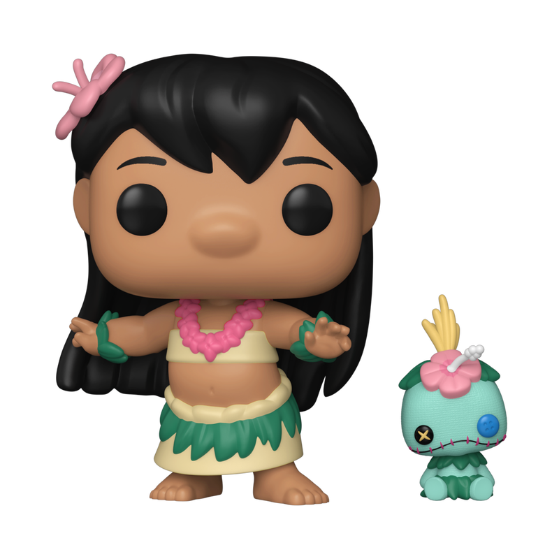 Funko Pop! & Buddy: Lilo & Stitch- Hula Lilo with Scrump