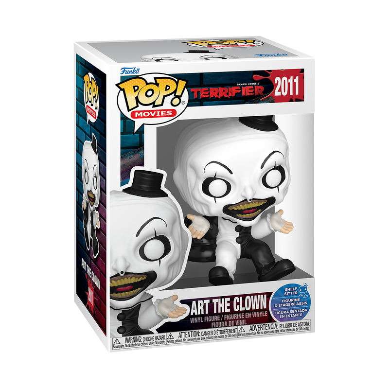 Funko Pop! Movies: Terrifier- Art the Clown (Shelf Sitter)