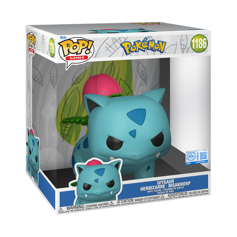 Funko Pop! Jumbo: Pokemon - Ivysaur