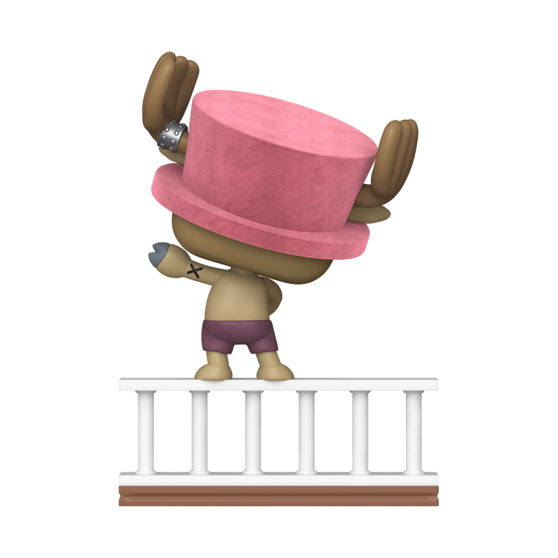 Funko Pop! Animation: One Piece - Tony Tony Chopper (Going Merry) (Flocked)