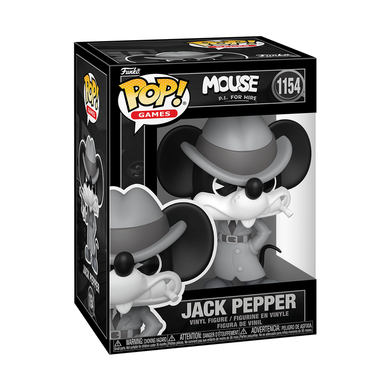 Funko Pop! Games: MOUSE: P.I. For Hire - Jack Pepper