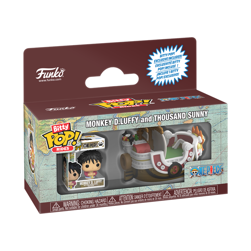Funko Bitty Pop! Rides: Monkey D. Luffy and Thousand Sunny