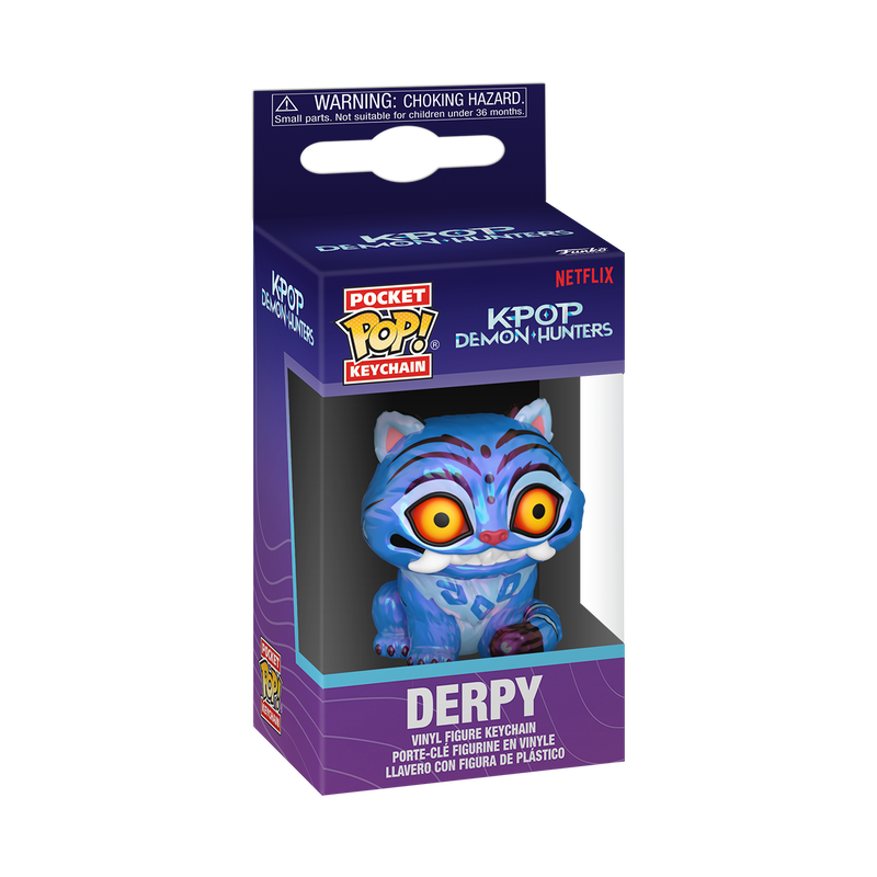 Funko Pop Keychain! Animation: KPOP Demon Hunters - Derpy