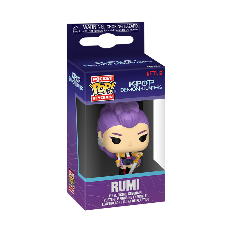 Funko Pop Keychain! Animation: KPOP Demon Hunters - Rumi