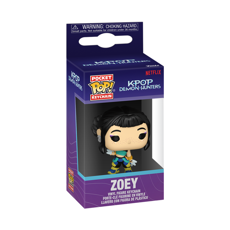 Funko Pop Keychain! Animation: KPOP Demon Hunters - Zoey