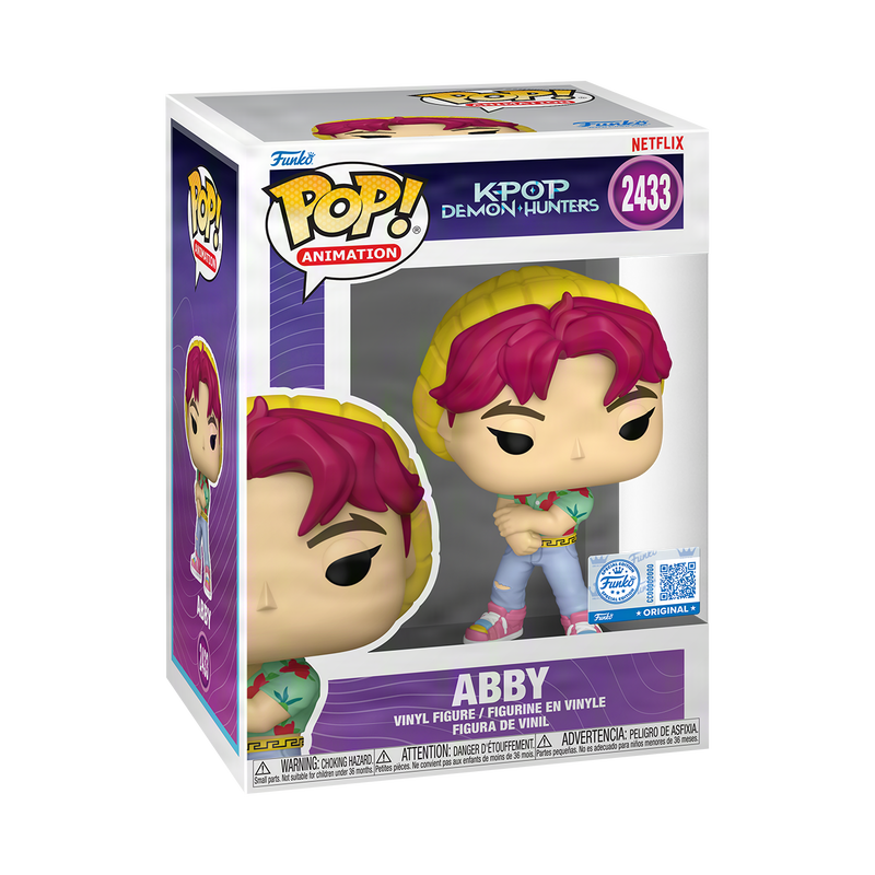 Funko Pop! Animation: KPOP Demon Hunters - Abby (Soda Pop) Exclusive