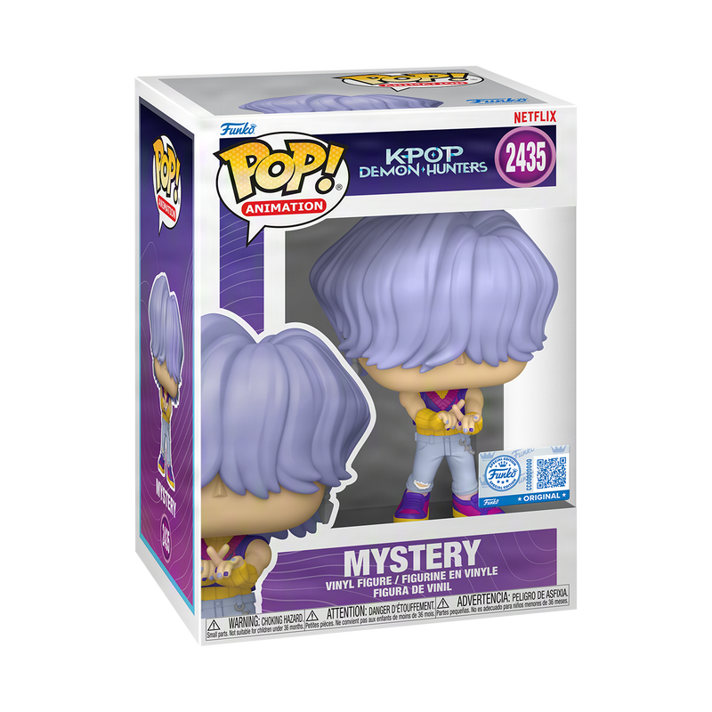 Funko Pop! Animation: KPOP Demon Hunters - Mystery (Soda Pop) Exclusive
